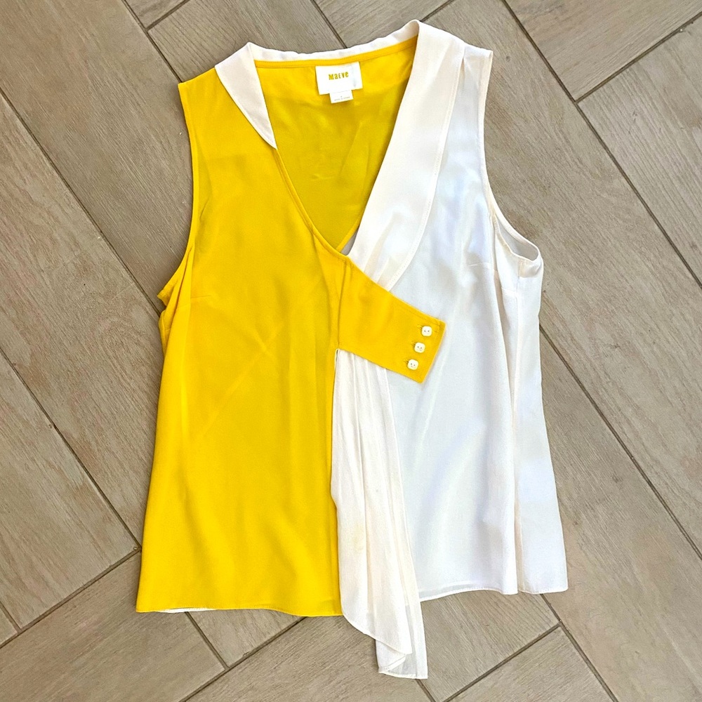Anthropologie Silk Top S